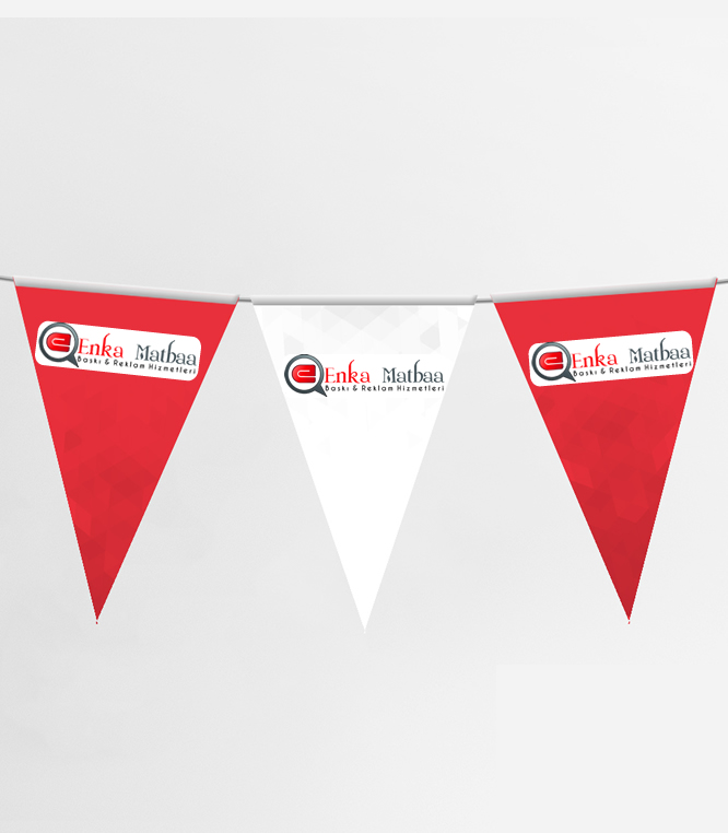 Süsleme Bayrak Üçgen