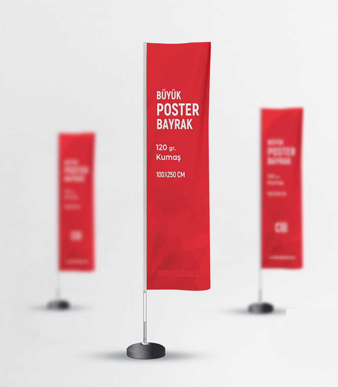 Büyük Poster Bayrak